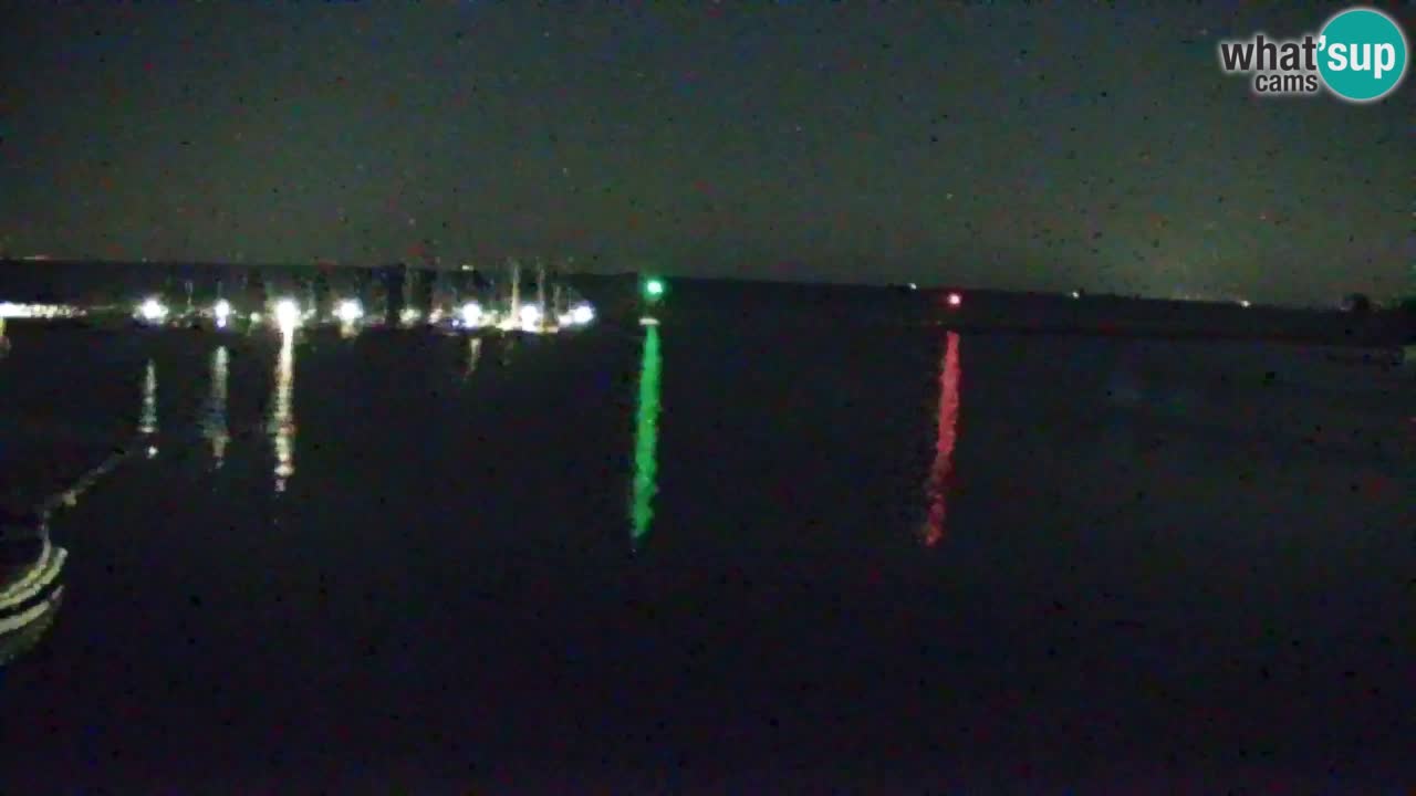 Webcam Sistiana – Vue sur la marina et la baie