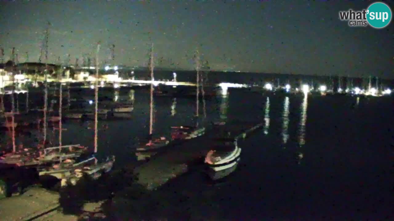 Webcam Sistiana – Blick auf Marina und Bucht