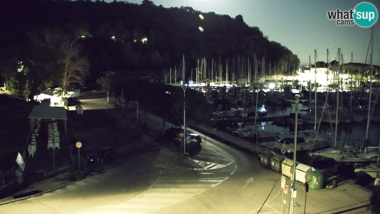 Webcam Sistiana – Vista sobre la marina y la bahía