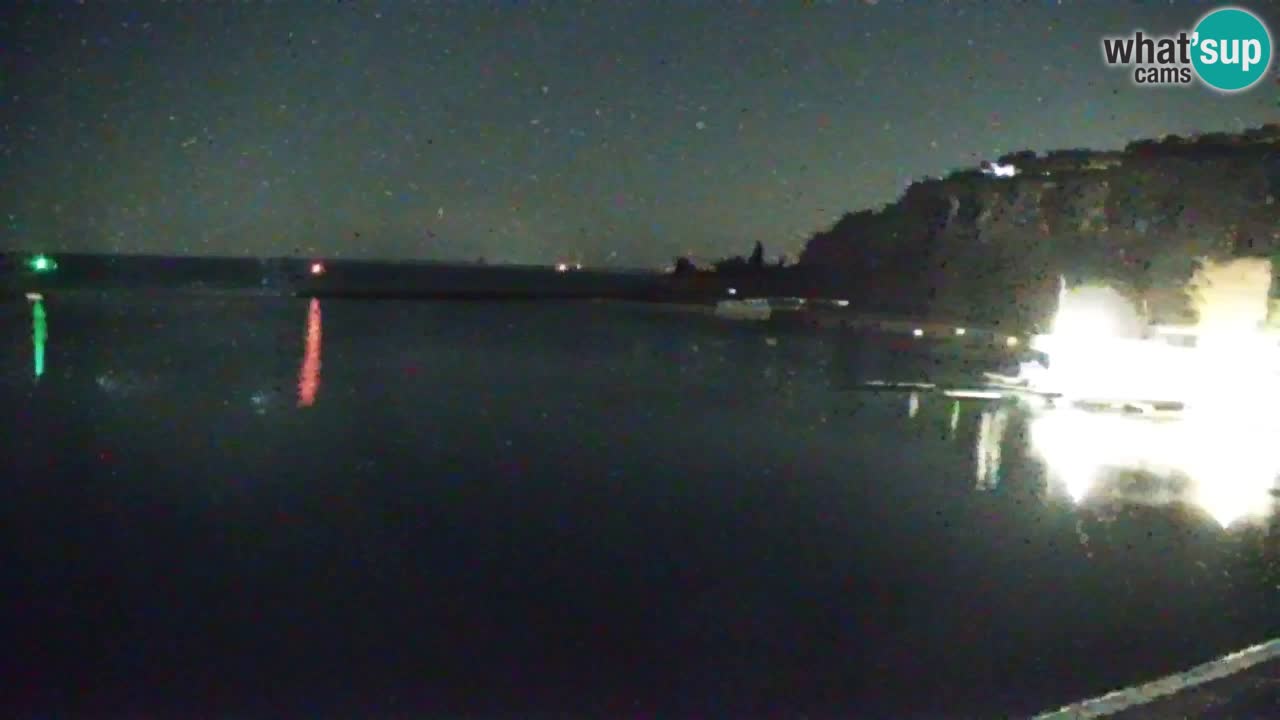 Webcam Sistiana – Vista sobre la marina y la bahía