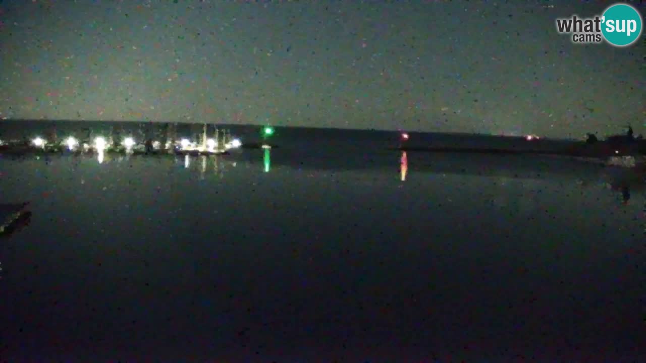 Webcam Sistiana – Vista sobre la marina y la bahía