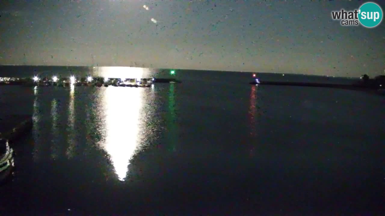 Webcam Sistiana – Vista sobre la marina y la bahía