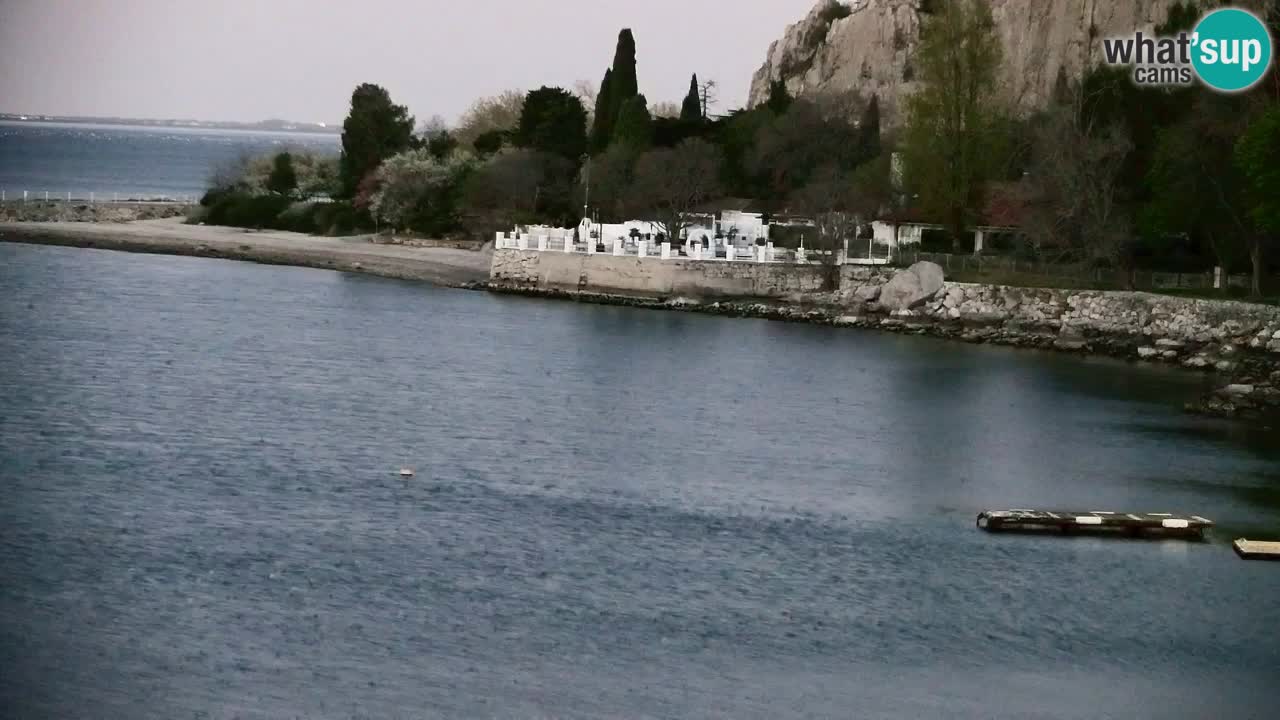 Webcam Sistiana – Pogled na marinu i zaljev