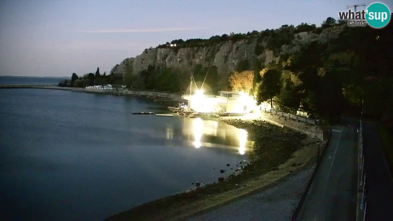 Webcam Sistiana – Blick auf Marina und Bucht