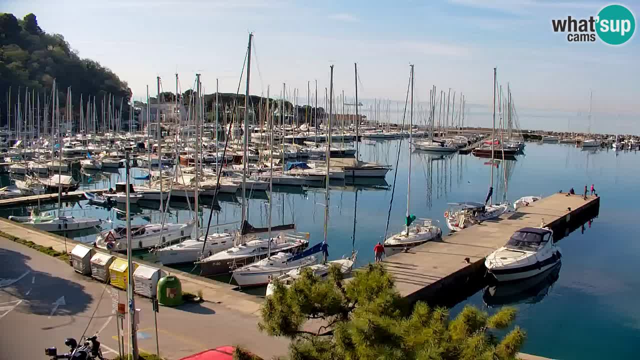 Webcam Sistiana – Blick auf Marina und Bucht
