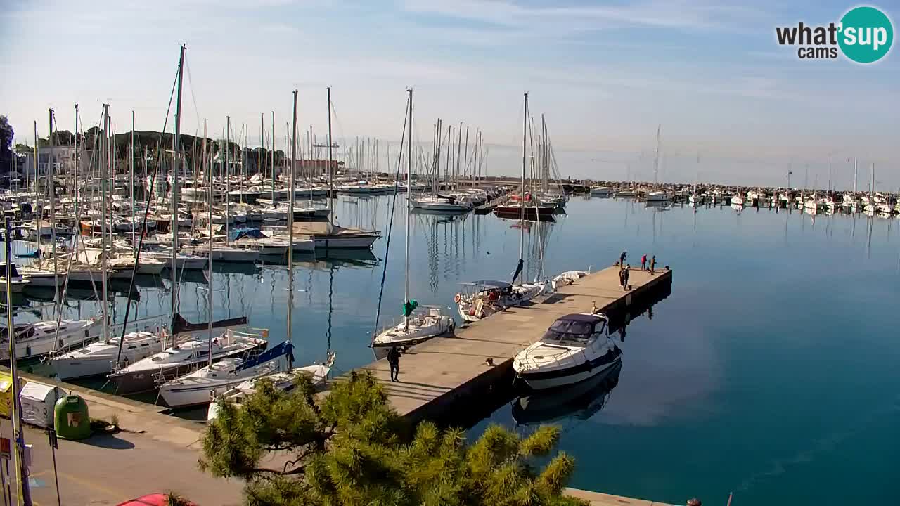 Webcam Sistiana – Blick auf Marina und Bucht