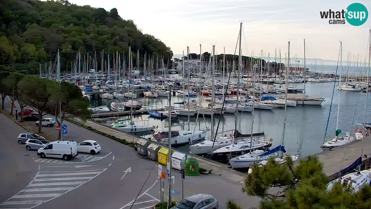 Webcam Sistiana – Vista sulla marina e sulla baia