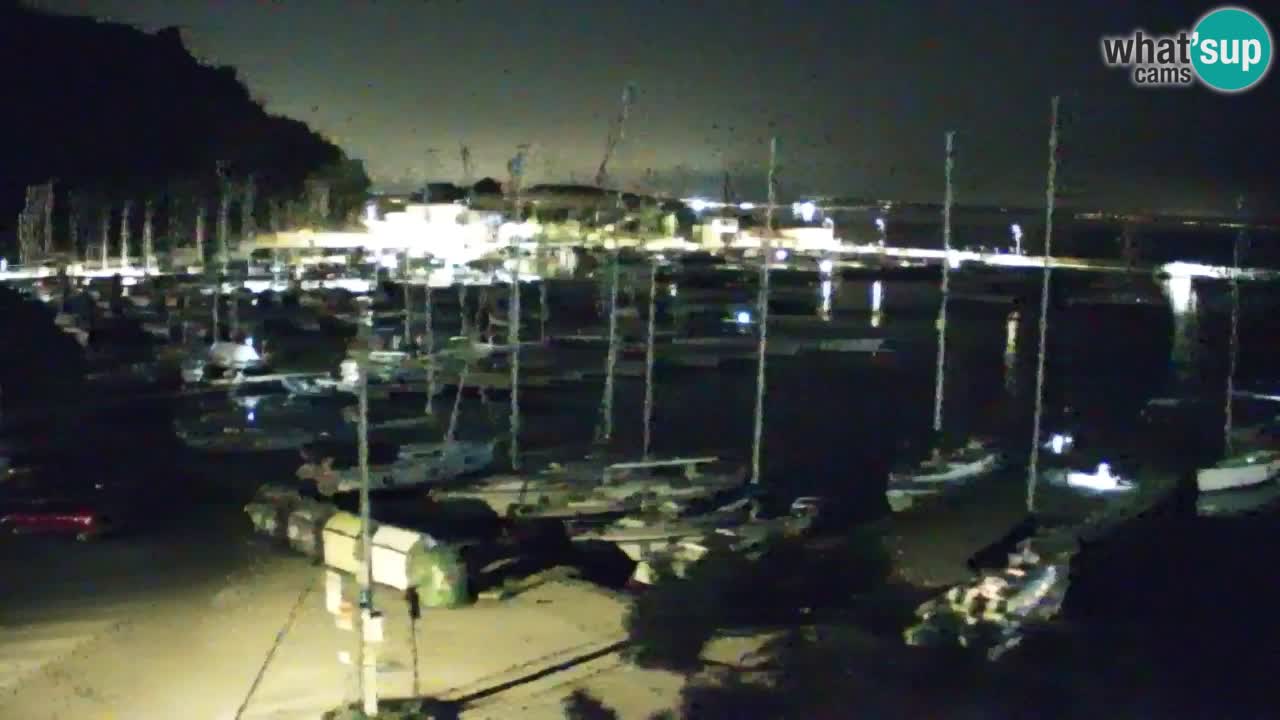 Webcam Sistiana – Blick auf Marina und Bucht