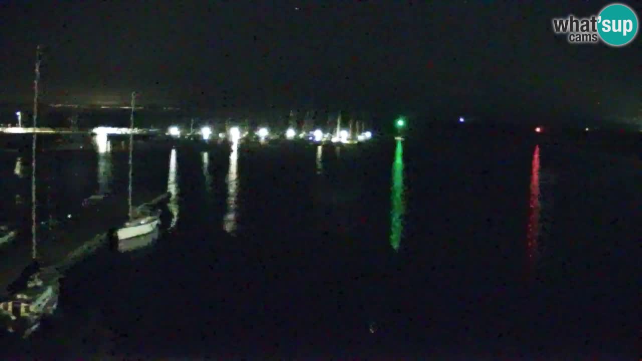 Webcam Sistiana – Pogled na marinu i zaljev