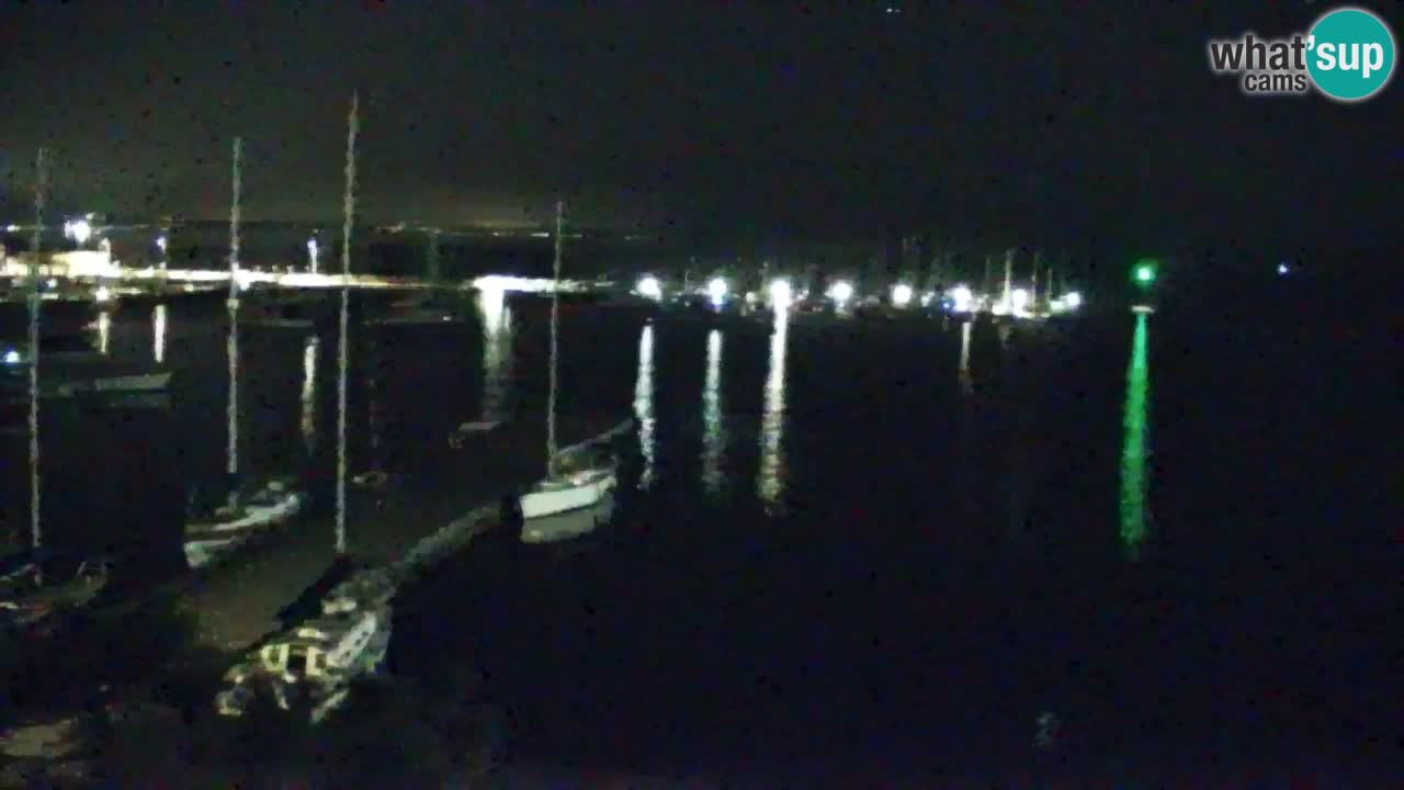 Webcam Sistiana – Vista sobre la marina y la bahía
