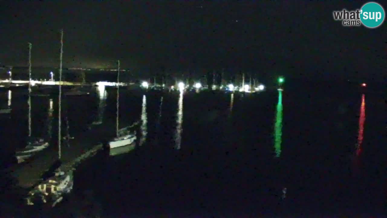 Webcam Sistiana – Pogled na marinu i zaljev