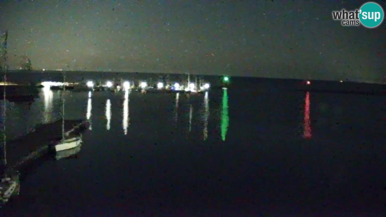 Webcam Sistiana – Vue sur la marina et la baie