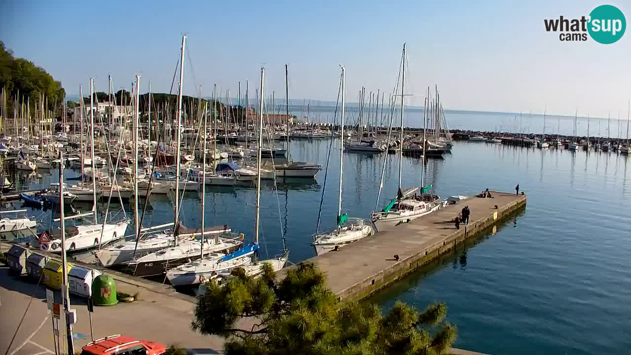 Webcam Sistiana – Blick auf Marina und Bucht