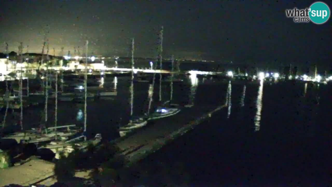 Webcam Sistiana – Vista sobre la marina y la bahía
