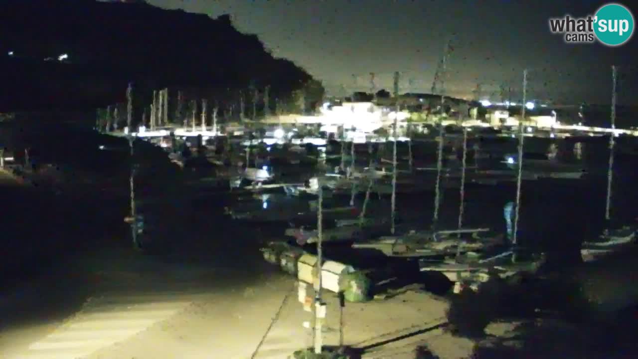 Webcam Sistiana – Pogled na marinu i zaljev
