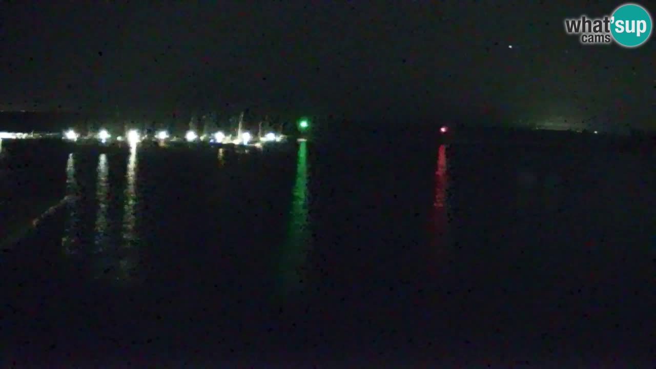 Webcam Sistiana – Pogled na marinu i zaljev