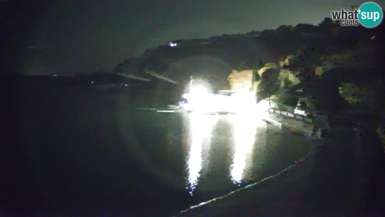 Webcam Sistiana – Pogled na marinu i zaljev