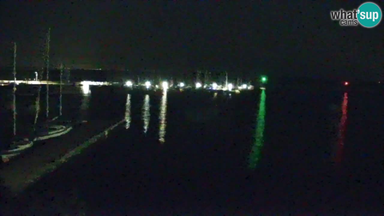 Webcam Sistiana – Vista sobre la marina y la bahía