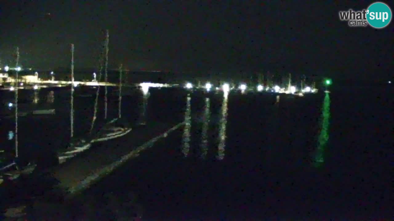 Webcam Sistiana – Pogled na marinu i zaljev