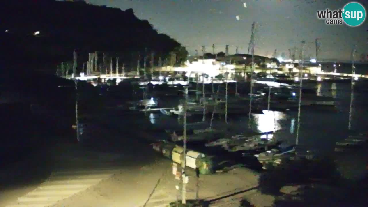 Webcam Sistiana – Vista sobre la marina y la bahía