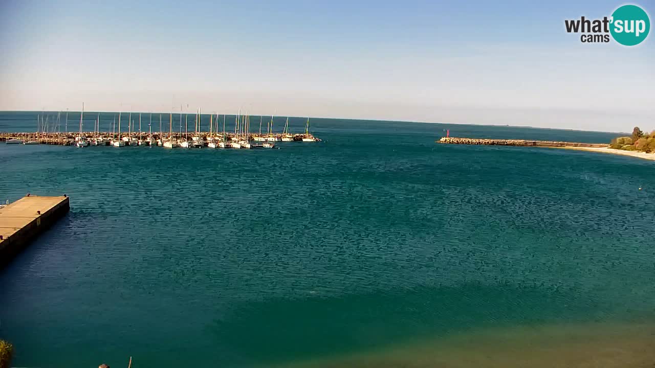 Webcam Sistiana – Vista sulla marina e sulla baia