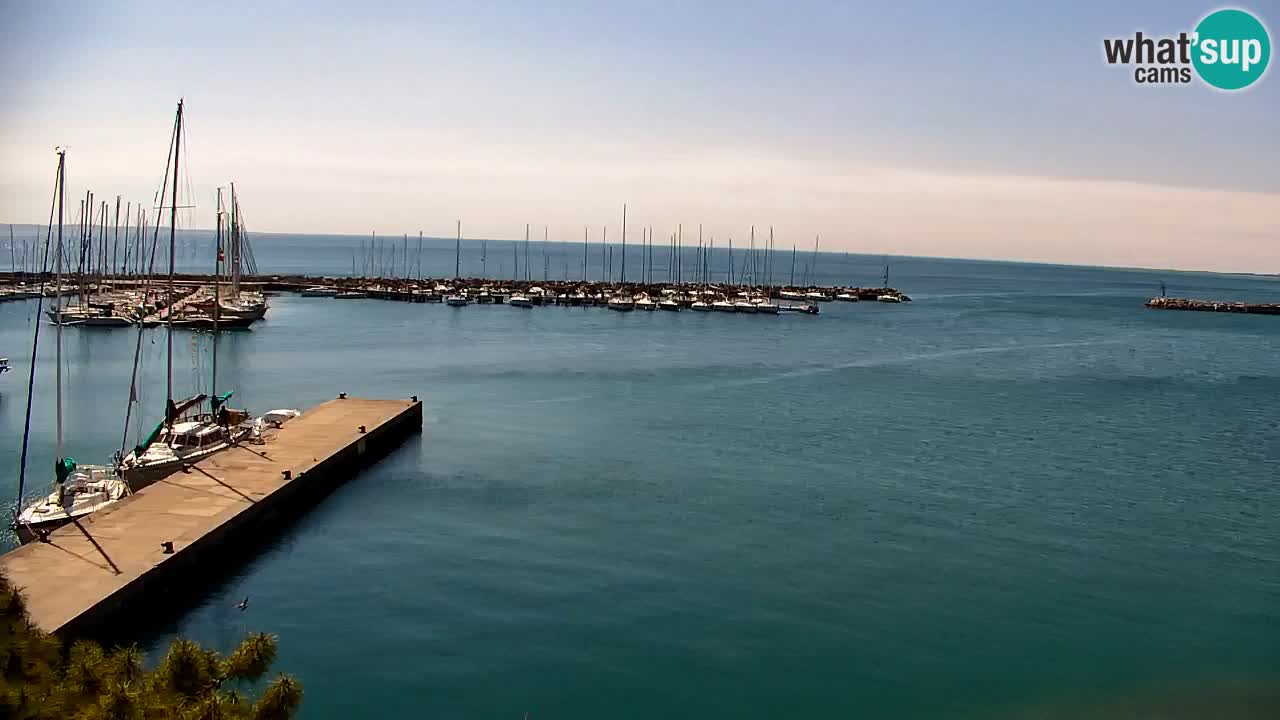 Webcam Sistiana – Vista sulla marina e sulla baia