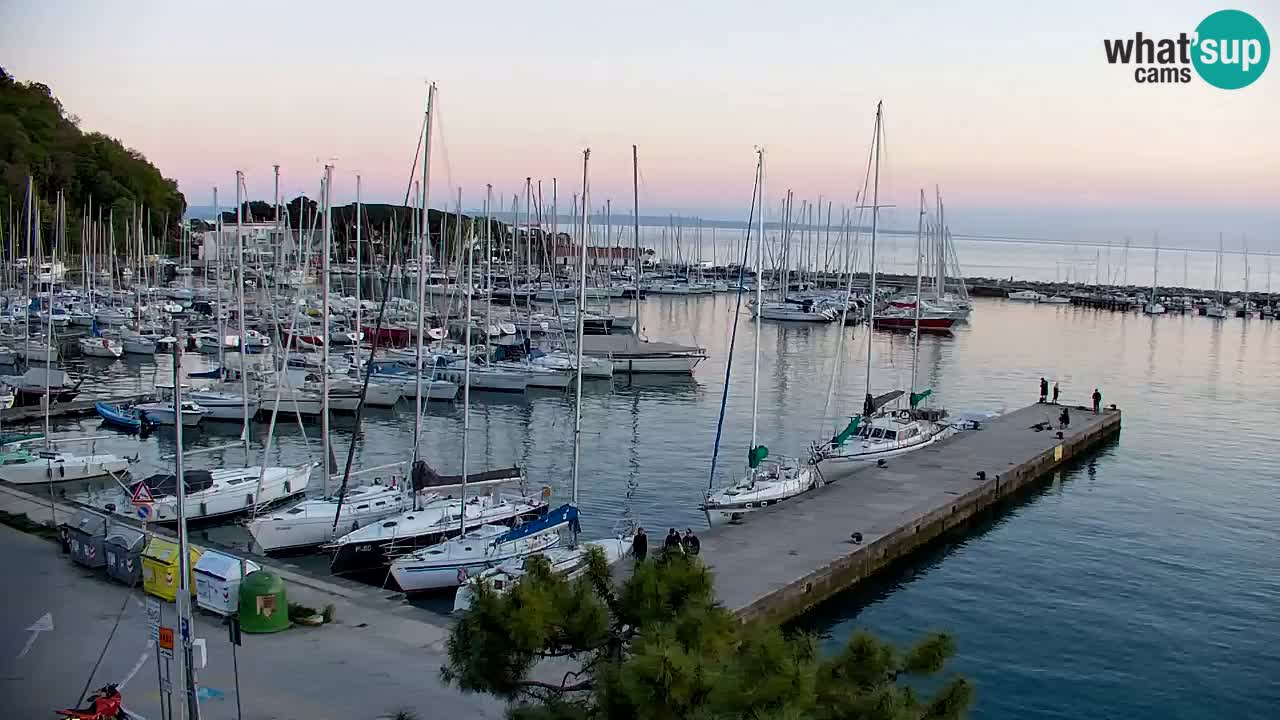 Webcam Sistiana – Vista sulla marina e sulla baia