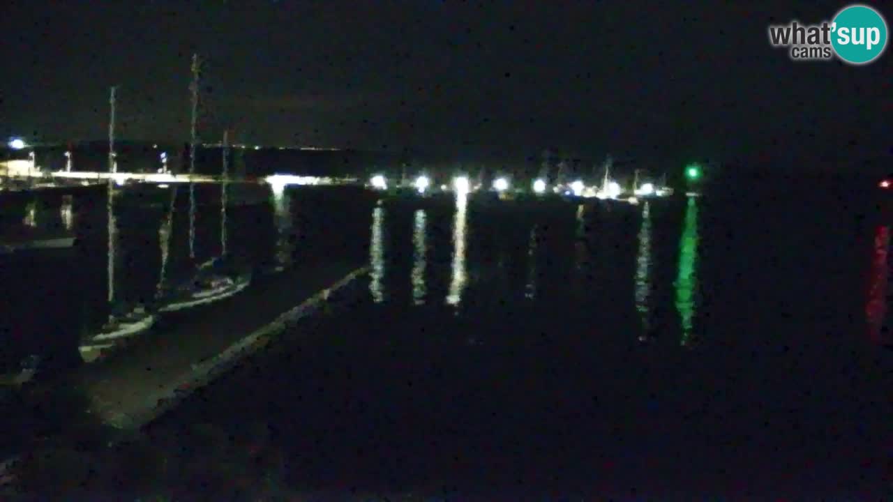 Webcam Sistiana – Vue sur la marina et la baie