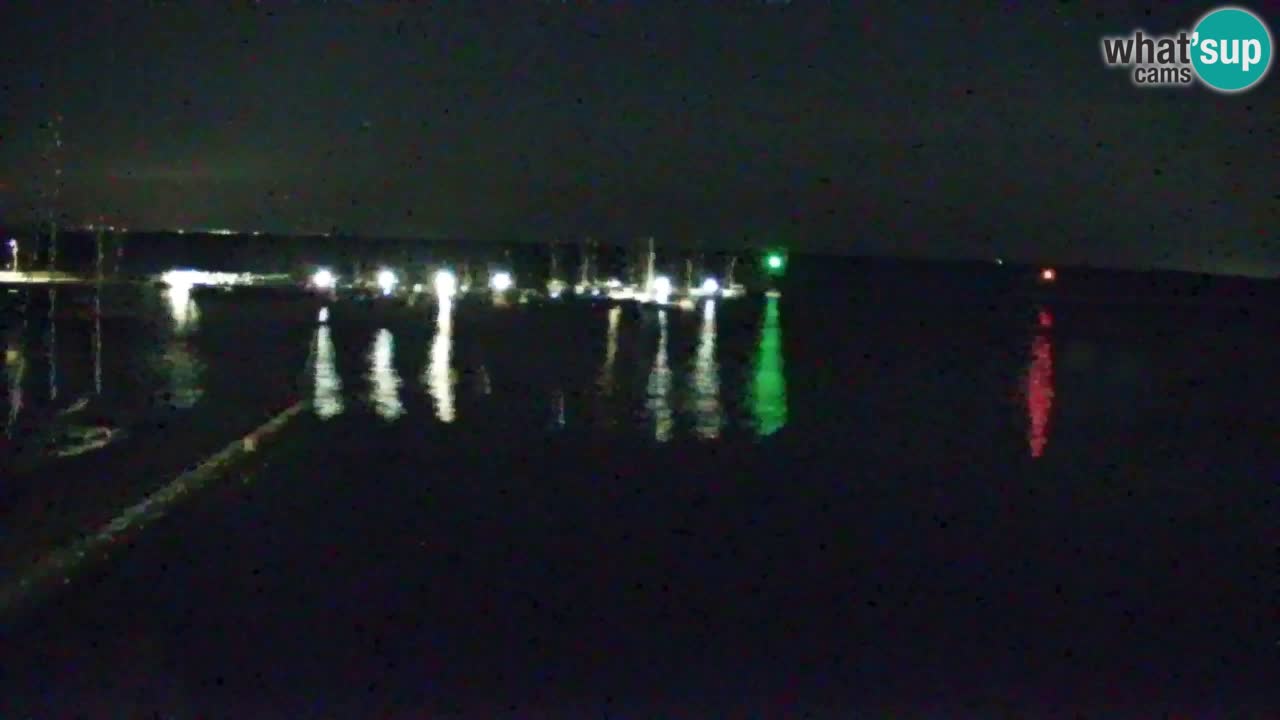 Spletna kamera Sesljan (Sistiana) – Pogled na marino in zaliv