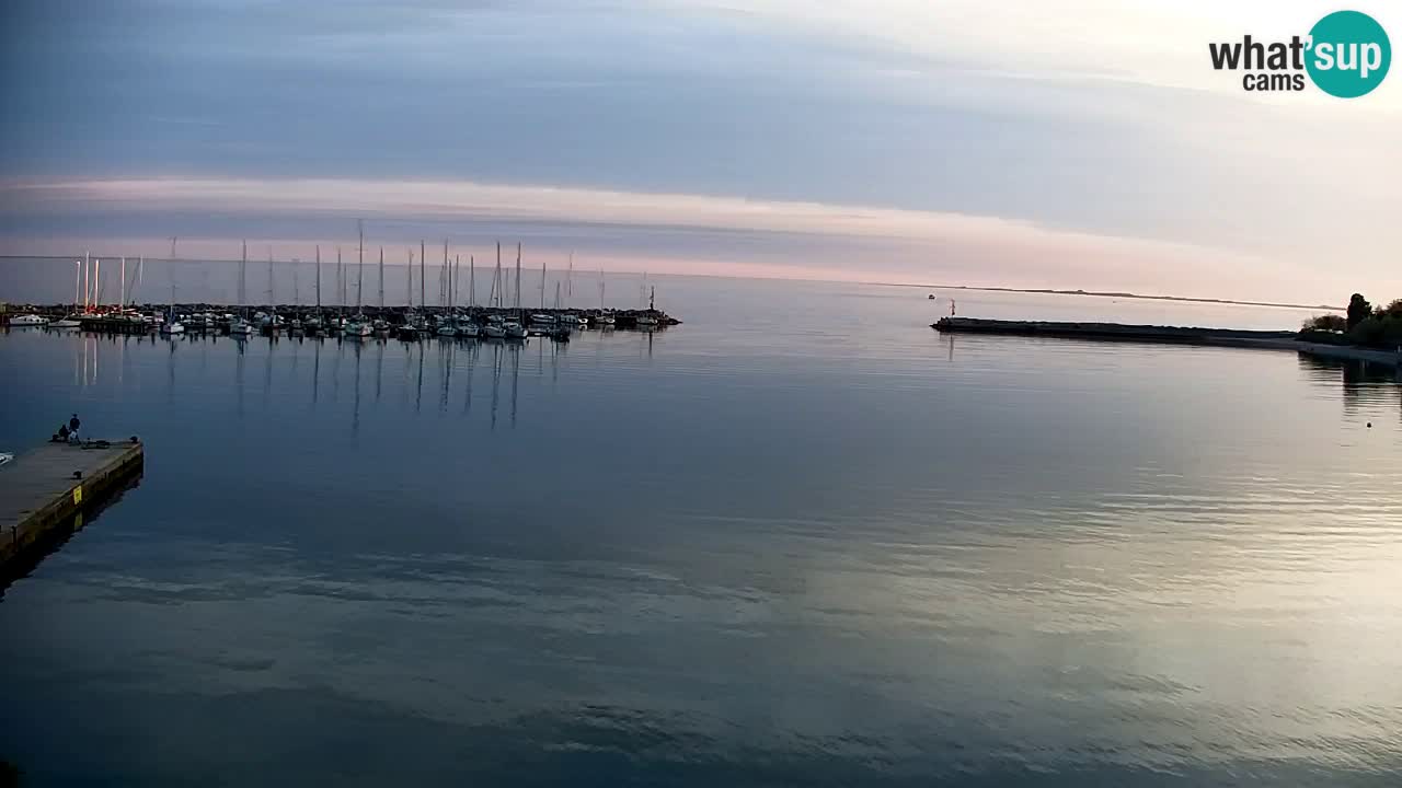 Webcam Sistiana – Vue sur la marina et la baie