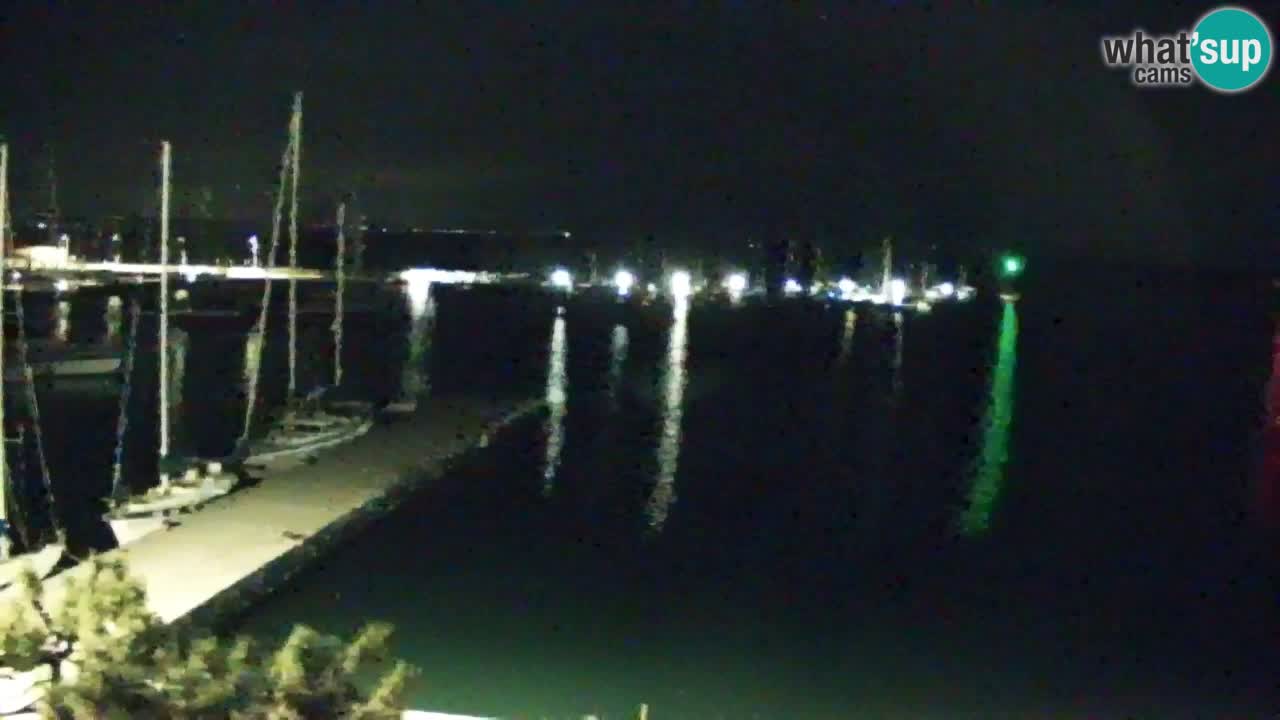 Webcam Sistiana – Vue sur la marina et la baie