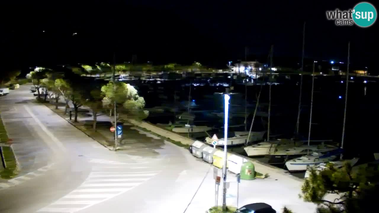 Webcam Sistiana – Blick auf Marina und Bucht