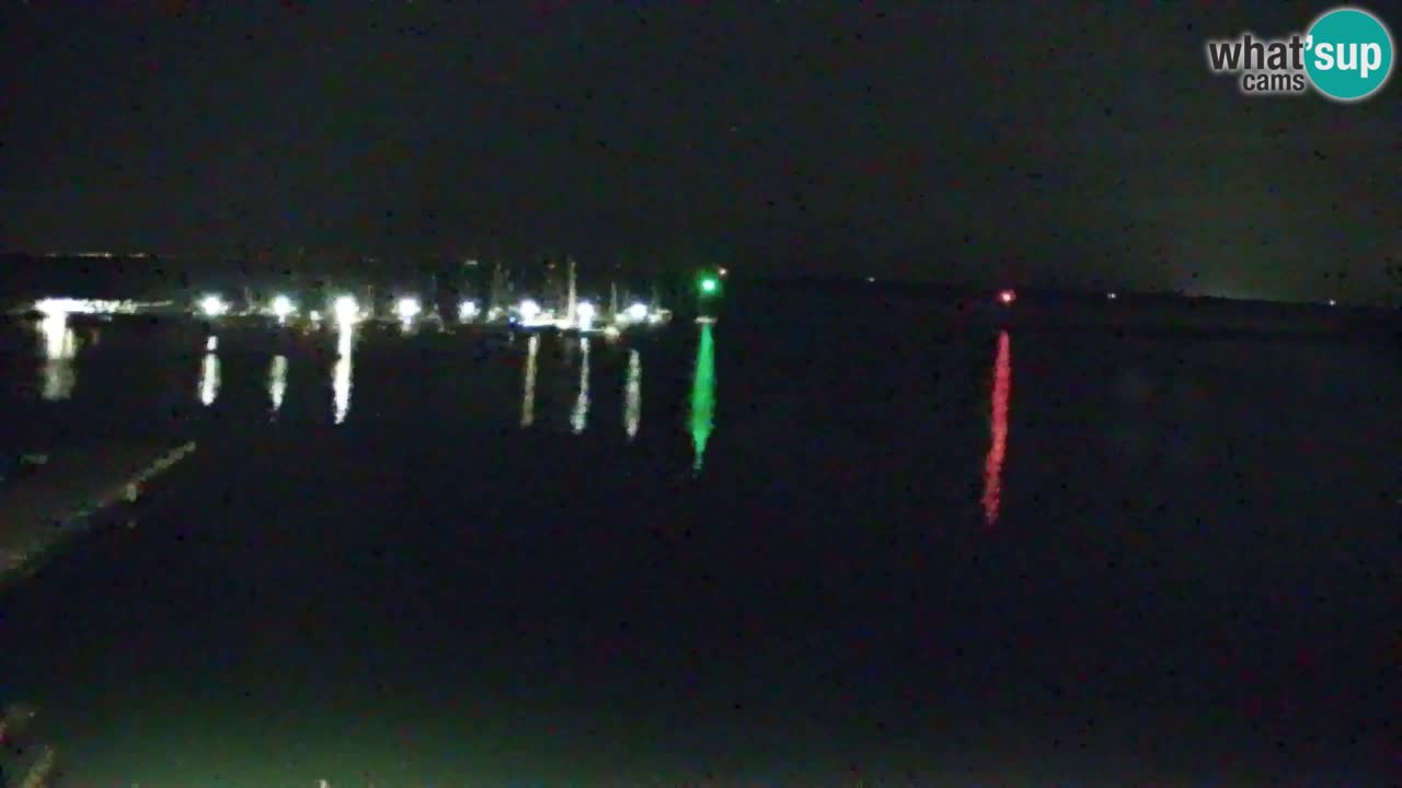 Webcam Sistiana – Vue sur la marina et la baie