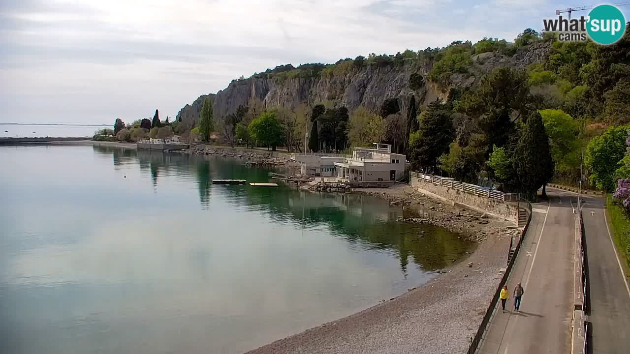 Webcam Sistiana – Vista sulla marina e sulla baia