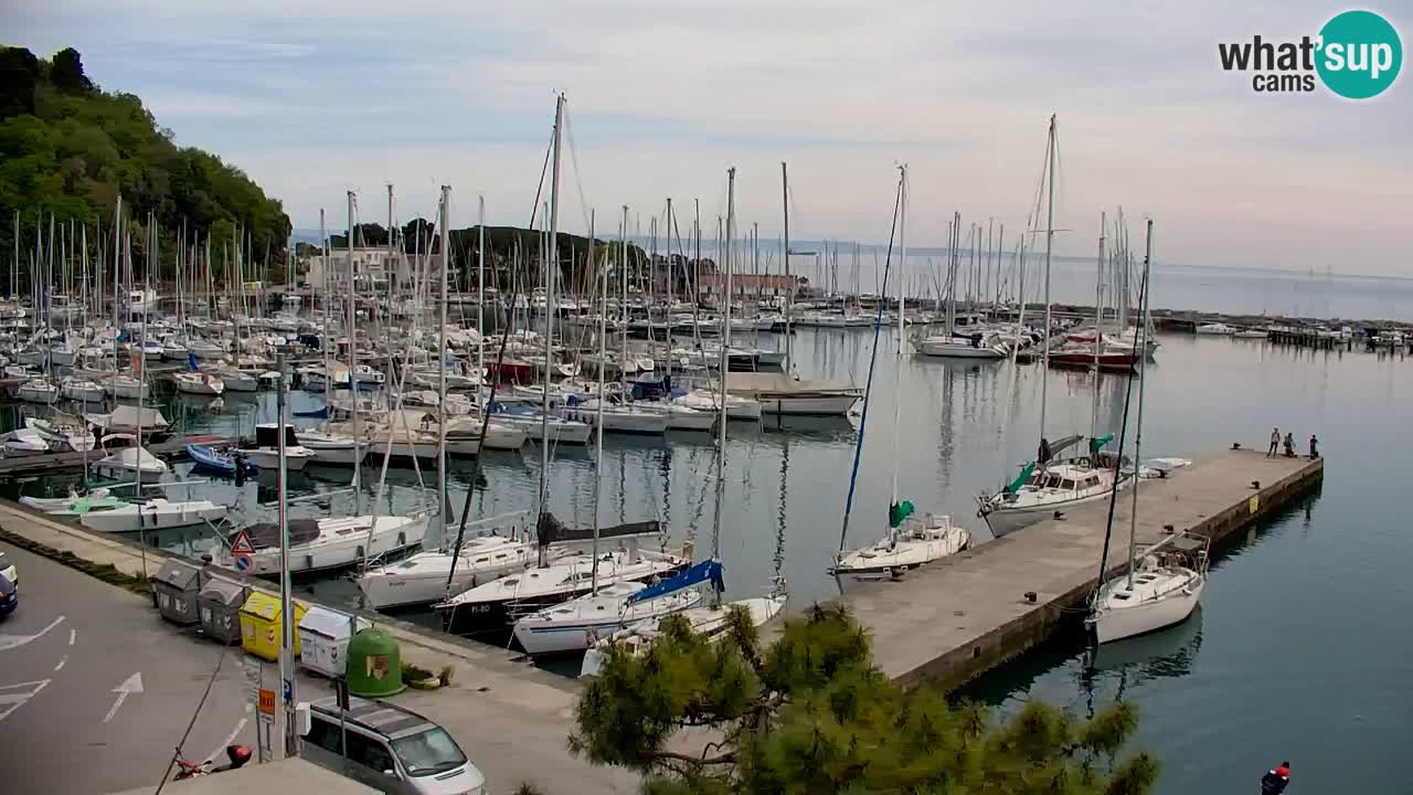 Webcam Sistiana – Vista sulla marina e sulla baia