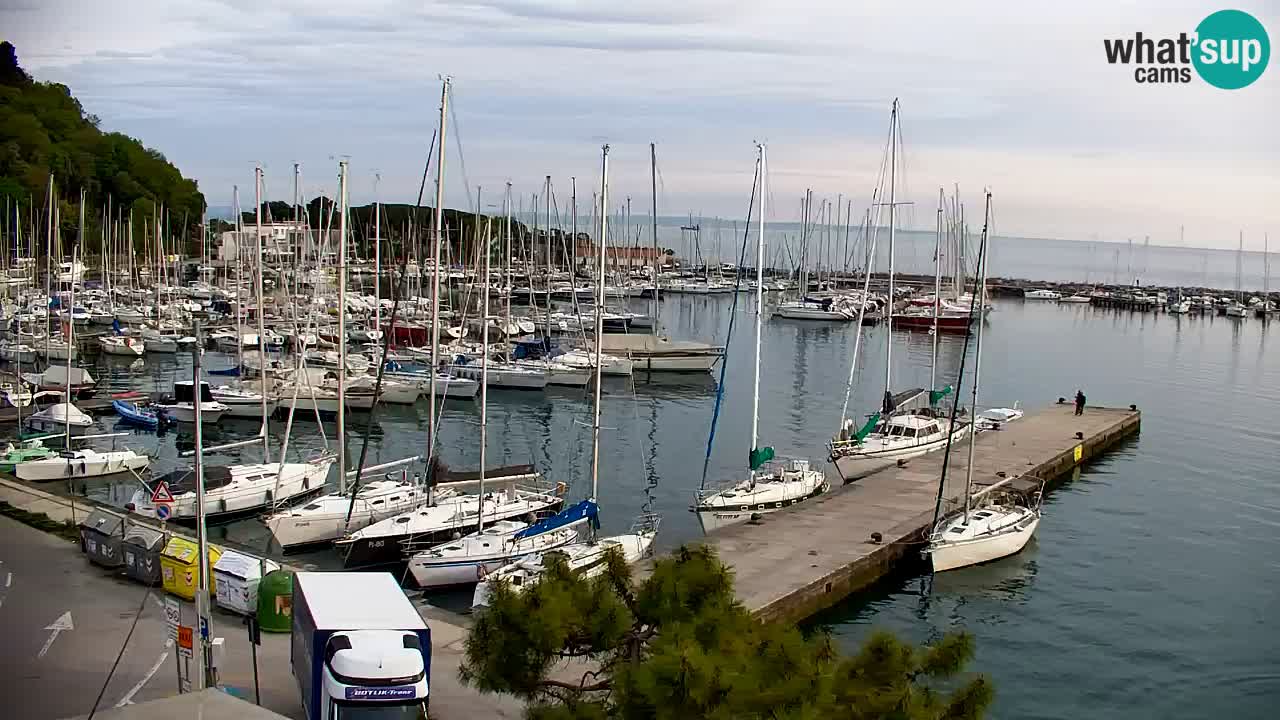Webcam Sistiana – Vista sulla marina e sulla baia