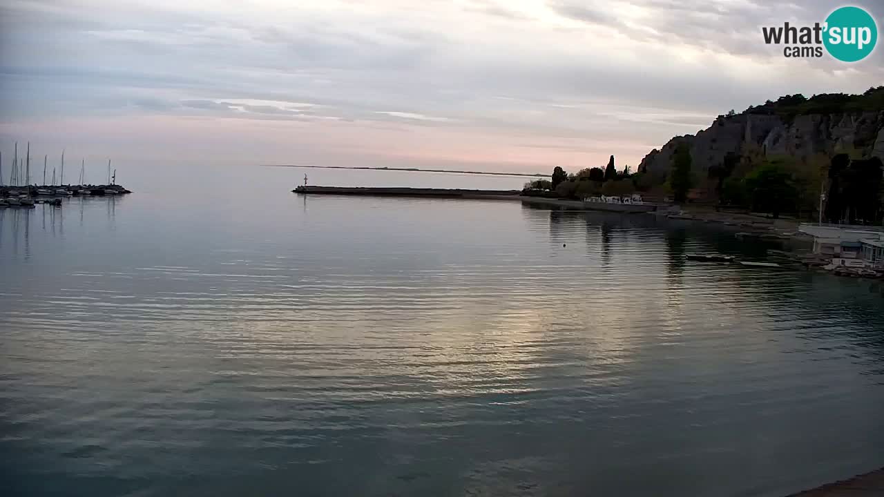 Webcam Sistiana – Vista sulla marina e sulla baia