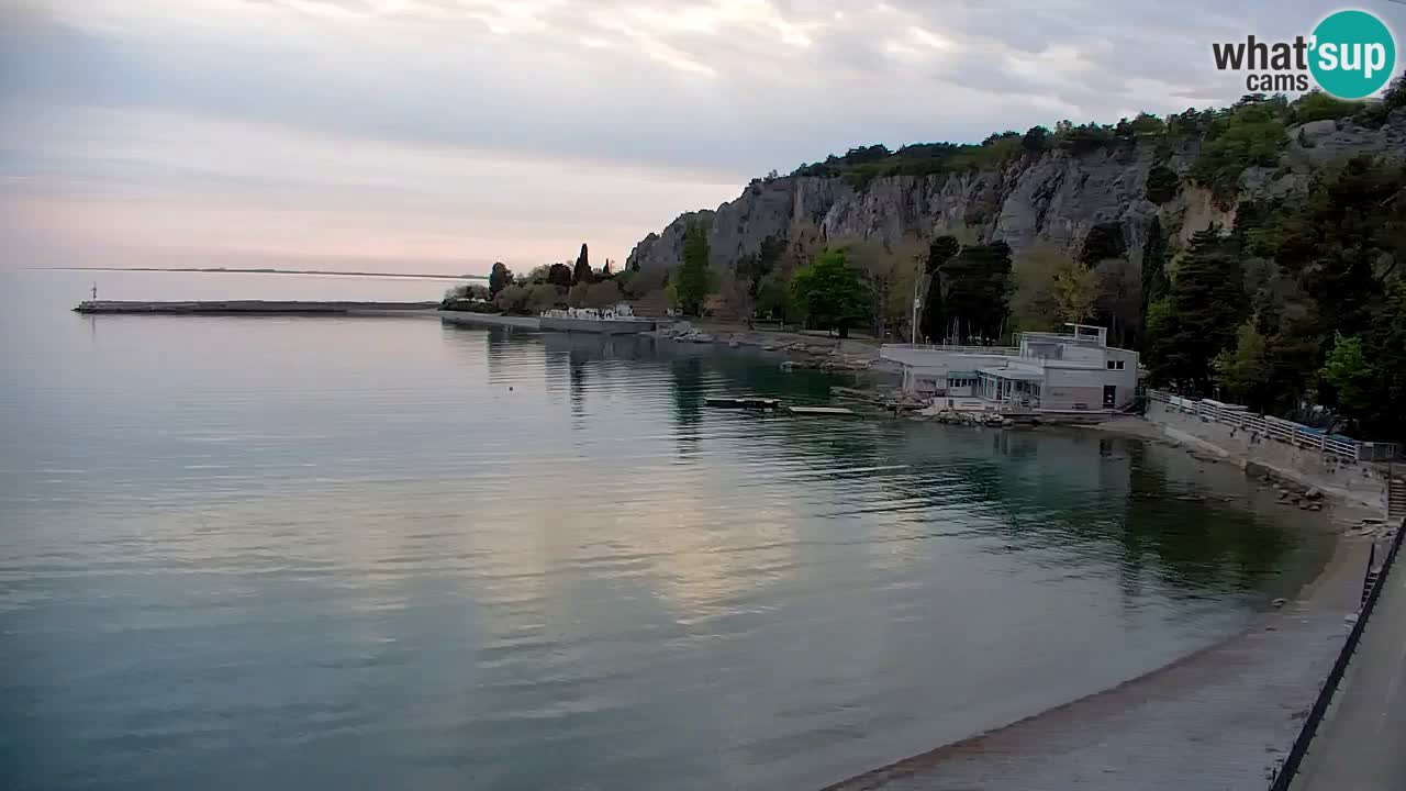 Webcam Sistiana – Vista sulla marina e sulla baia