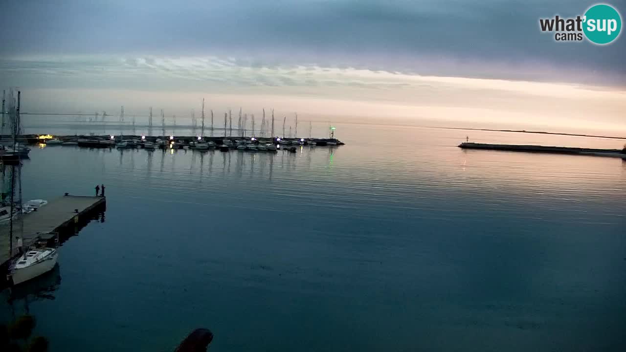 Webcam Sistiana – Vista sulla marina e sulla baia