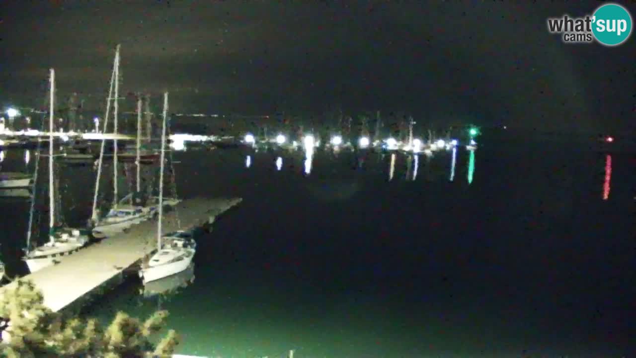 Webcam Sistiana – Vista sobre la marina y la bahía