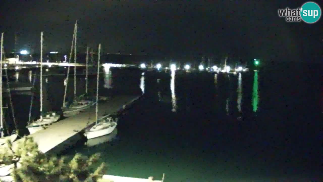 Webcam Sistiana – Blick auf Marina und Bucht