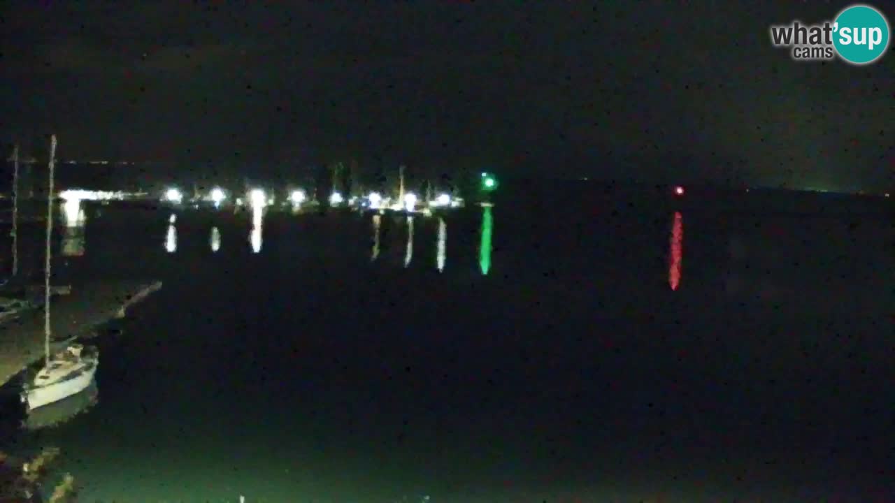 Webcam Sistiana – Vue sur la marina et la baie