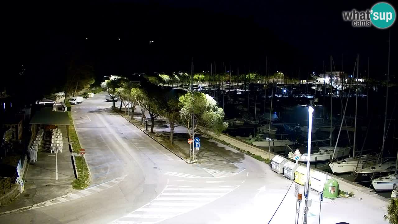 Webcam Sistiana – Pogled na marinu i zaljev
