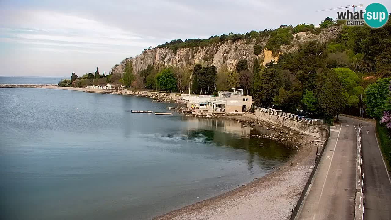 Webcam Sistiana – Vista sulla marina e sulla baia