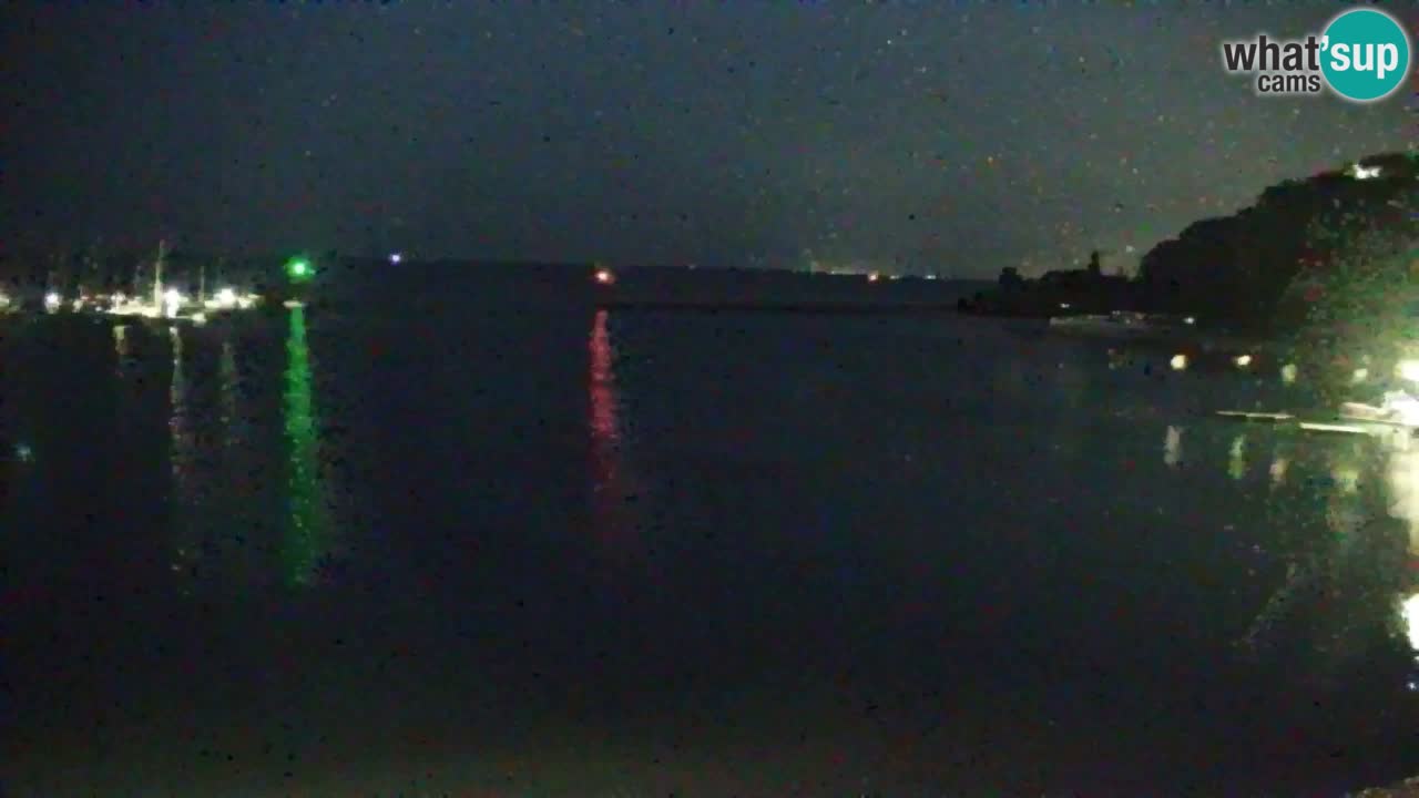 Webcam Sistiana – Blick auf Marina und Bucht