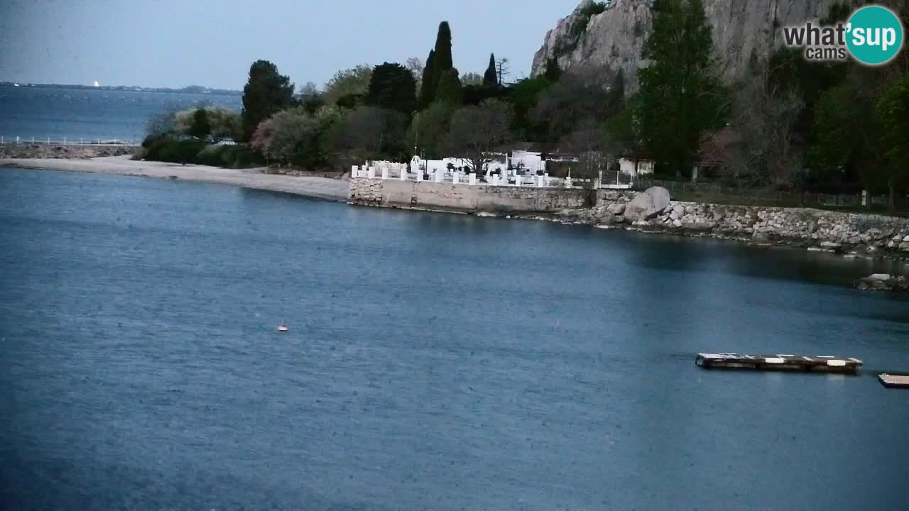 Webcam Sistiana – Vue sur la marina et la baie