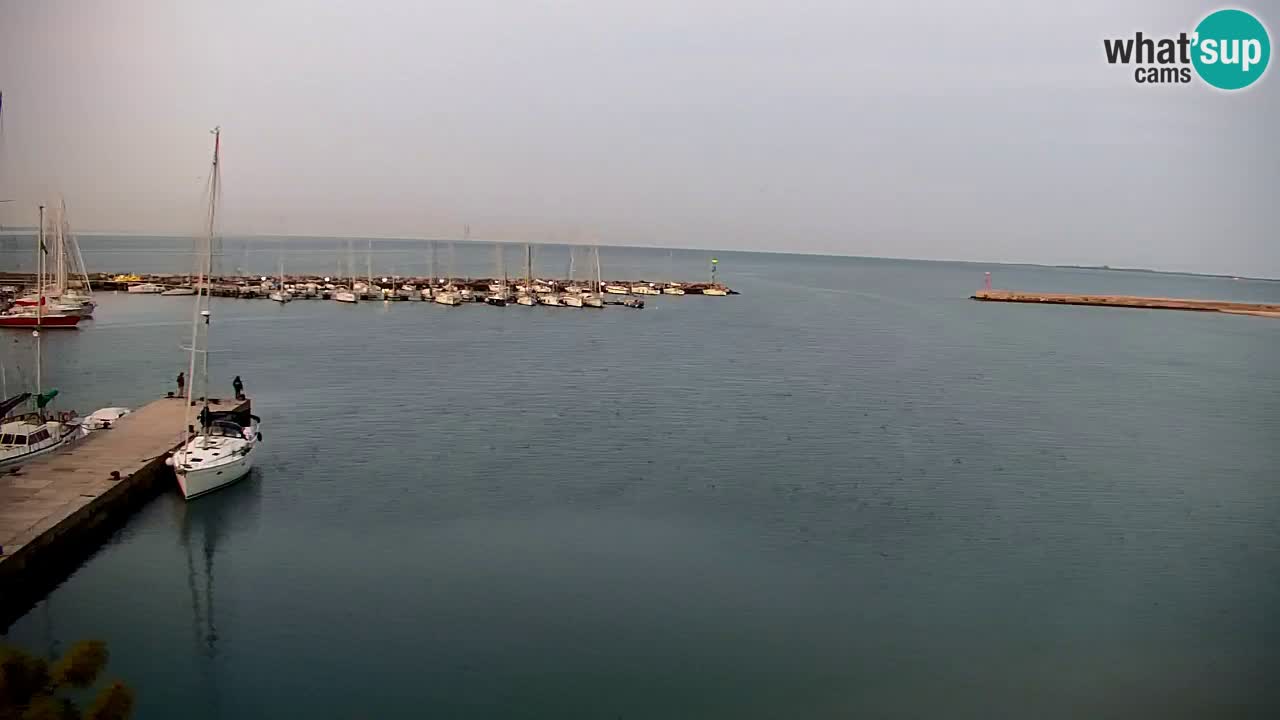 Webcam Sistiana – Vue sur la marina et la baie