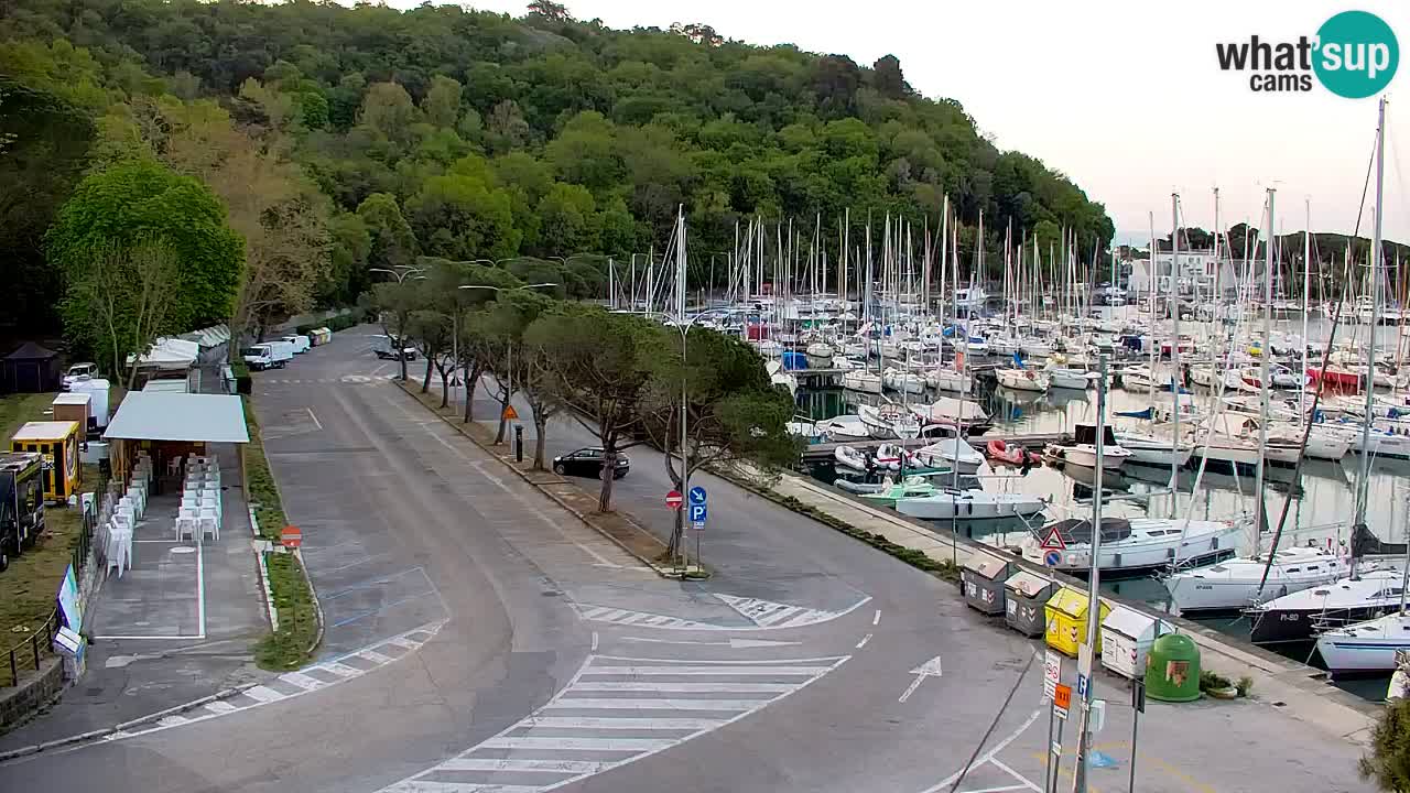 Webcam Sistiana – Vista sulla marina e sulla baia
