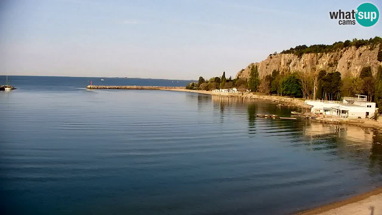 Webcam Sistiana – Vista sulla marina e sulla baia