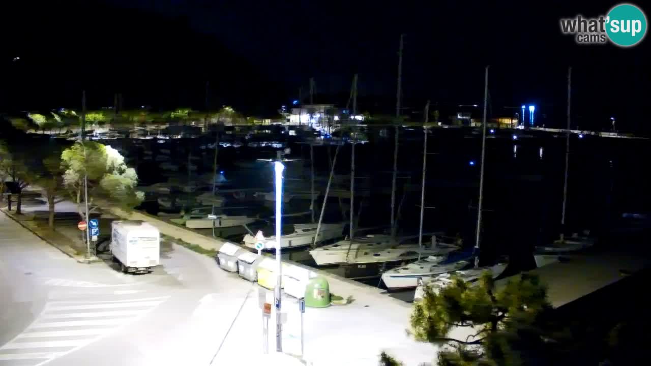 Webcam Sistiana – Blick auf Marina und Bucht